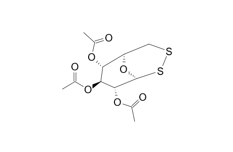 (1S,5S,6S,7S,8R)-6,7,8-TRIACETOXY-9-OXA-2,3-DITHIABICYCLO-[3.3.1]-NONANE