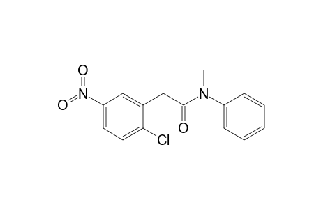 N-Methyl-(2'-chloro-5'-nitro)phenylacetanilide