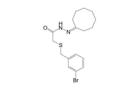 2-[(3-Bromobenzyl)sulfanyl]-N'-cyclooctylideneacetohydrazide