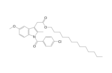 Indomethacin, tridecyl ester