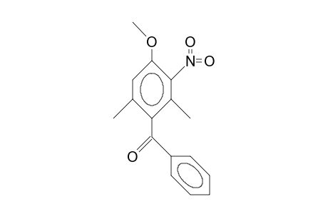 4-Benzoyl-3,5-dimethyl-2-nitro-anisole