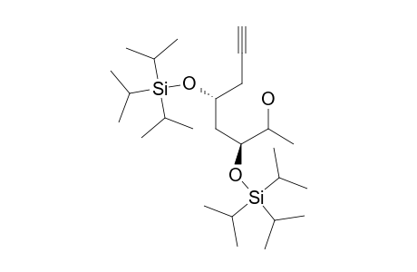 (3-S,5-R)-3,5-BIS-(TRI-ISOPROPYLSILANYL)-OCT-7-YNE-2,3,5-TRIOL;DIASTEREOMER-1