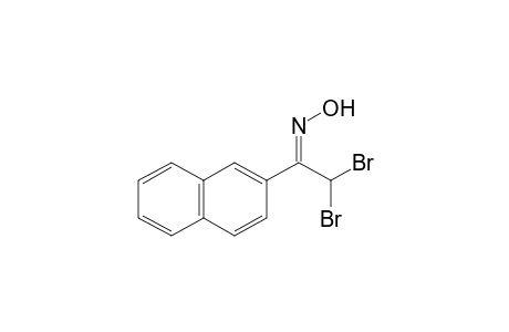 2,2-Dibromo-1-(2-naphthyl)ethanone oxime