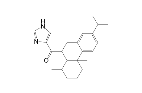 Methanone, 1H-imidazol-4-yl[4b,5,6,7,8,8a,9,10-octahydro-4b,8-dimethyl-2-(1-methylethyl)-9-phenanthrenyl]-