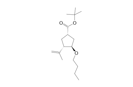Cyclopentanecarboxylic acid,3-butoxy-4-(1-methylethenyl)-,1,1-dimethylethyl ester (1.alpha.,3.beta.,4.alpha.)-