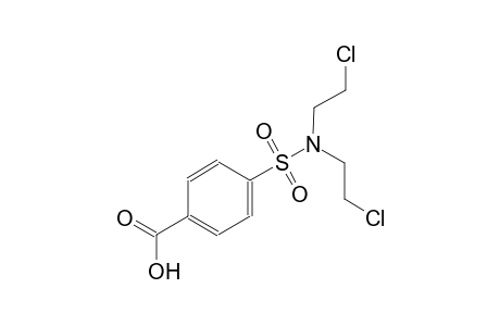 4-{[bis(2-chloroethyl)amino]sulfonyl}benzoic acid