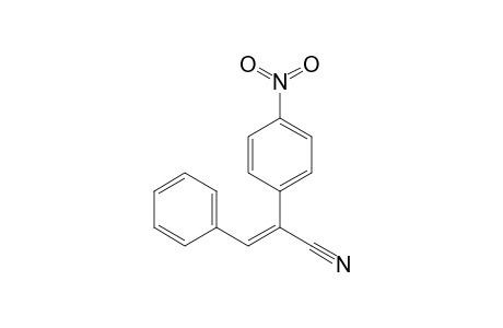 (E)-2-(4-nitrophenyl)-3-phenyl-2-propenenitrile