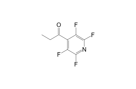 1-(2,3,5,6-Tetrafluoropyridin-4-yl)propan-1-one