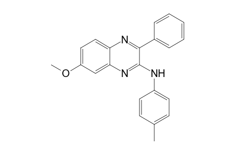 2-Phenyl-3-(p-tolylamino)-6-methoxyquinoxaline