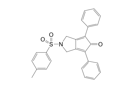 4,6-Diphenyl-2-tosyl-2,3-dihydrocyclopenta[c]pyrrol-5(1H)-one