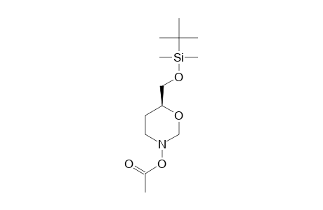 3-ACETYLOXY-6-TERT.-BUTYLDIMETHYLSILOXYMETHYL-1,3-OXAZINANE