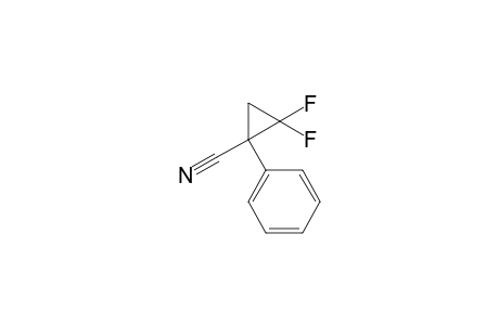 2,2-DIFLUORO-1-PHENYLCYCLOPROPANECARBONITRILE