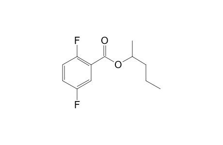 2,5-Difluorobenzoic acid, 2-pentyl ester