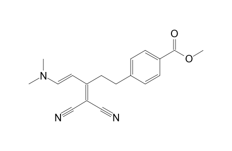 Methyl 4-[4,4-Dicyano-3-(2-dimethylaminovinyl)but-3-enyl]benzoate