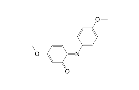 1-[4'-Methoxy-2'-oxocyclohexa-2',4'-dienylidene)amino]-4-methoxybenzene