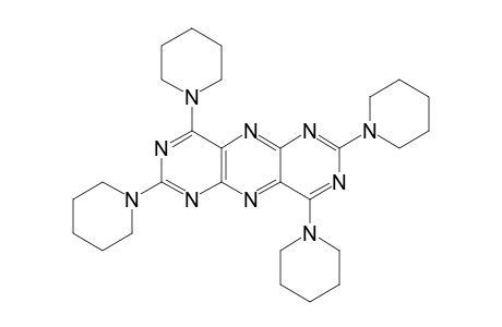 2,4,7,9-tetrapiperidinopyrimido[4,5-g]pteridine