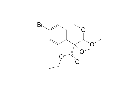(S)-Ethyl 2-(4-bromophenyl)-2,3,3-trimethoxypropanoate
