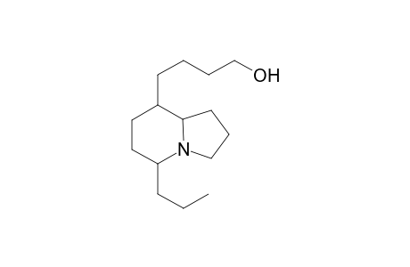 8-(4'-Hydroxybut-1'-yl)-5-propyl-indolizidine