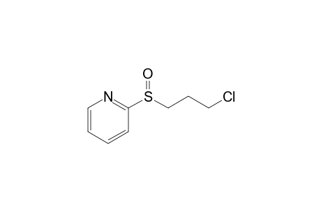 2-((3-Chloropropyl)sulfinyl)pyridine