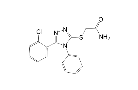 2-{[5-(2-chlorophenyl)-4-phenyl-4H-1,2,4-triazol-3-yl]sulfanyl}acetamide