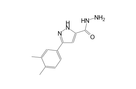 1H-pyrazole-5-carboxylic acid, 3-(3,4-dimethylphenyl)-, hydrazide