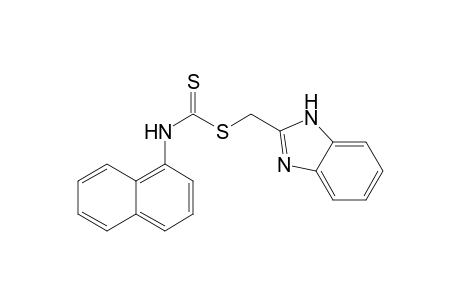 1H-benzimidazol-2-ylmethyl N-(1-naphthyl)carbamodithioate