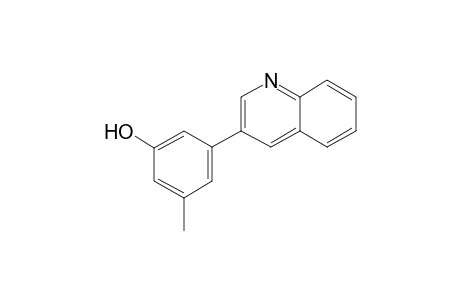 3-(m-Hydroxy-m-methylphenyl)quinoline