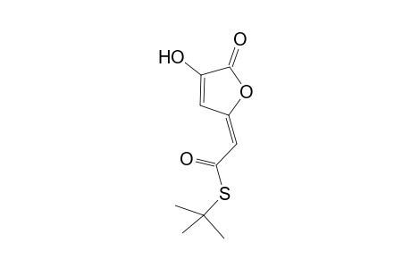 3-Hydroxy-5-(t-butylthiocarbonylmethylene)dihydrofuran-2-one