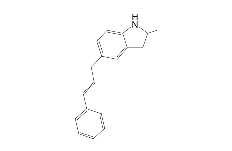 5-(trans-2-Cinnamyl)-2-methylindoline