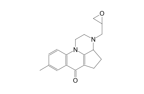 8-methyl-3-(2-oxiranylmethyl)-1,2,3,3a,4,5-hexahydro-6H-3,10b-diazaacephenanthrylen-6-one