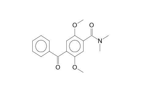 benzamide, 4-benzoyl-2,5-dimethoxy-N,N-dimethyl-