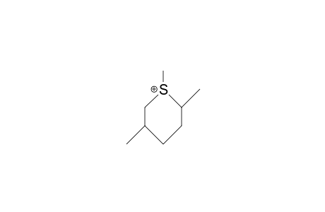 1,cis-2,cis-5-Trimethyl-thianium cation
