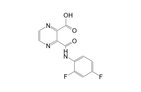 2-pyrazinecarboxylic acid, 3-[[(2,4-difluorophenyl)amino]carbonyl]-