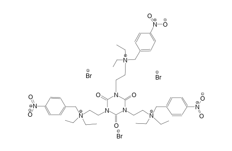 1,3,5-triazine-1,3,5-triethanaminium, N~1~,N~1~,N~3~,N~3~,N~5~,N~5~-hexaethylhexahydro-N~1~,N~3~,N~5~-tris[(4-nitrophenyl)methyl]-2,4,6-trioxo-,