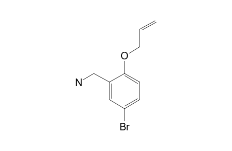 5-Bromo-2-(prop-2'-enyloxy)benzylamine