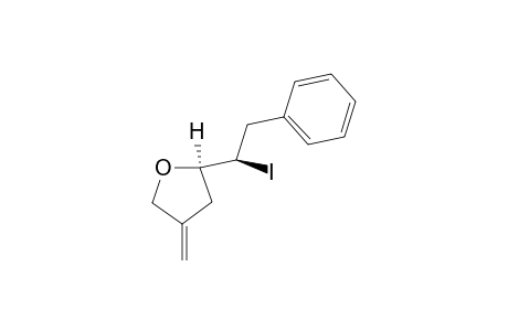 threo-2-(1-Iodo-2-phenylethyl)-4-methylenetetrahydrofuran