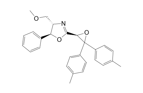 (2S,4'S,5'S)-4-Methoxymethyl-5-phenyl-2-(3,3-bis-p-tolyloxiranyl)-2-oxazoline