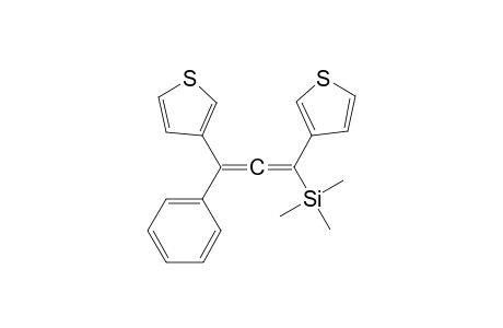 Trimethyl(3-phenyl-1,3-di(thiophen-3-yl)propa-1,2-dien-1-yl)silane