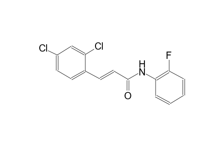 (2E)-3-(2,4-dichlorophenyl)-N-(2-fluorophenyl)-2-propenamide