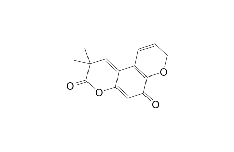 Benzo[1,2-b:4,3-b']dipyran-3,6(2H,8H)-dione, 2,2-dimethyl-