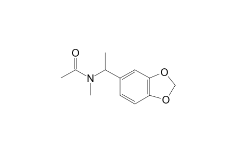 N-acetyl-1-methylamino-1-(3,4-methylenedioxyphenyl)ethane
