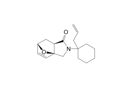 (1S,5R,7S) 3-(1'-Allylcyclohexyl)-10-oxa-3-azatricyclo[5.2.1.0(1,5)]dec-8-en-4-one