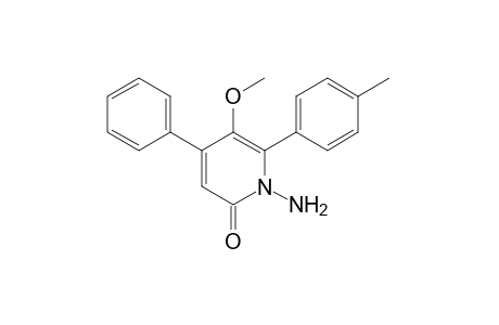 1-amino-5-methoxy-4-phenyl-6-(p-tolyl)-2(1H)pyridone