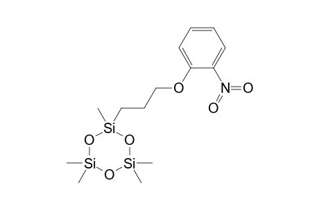 2-[3-(o-NITROPHENOXY)-PROPYL]-2,4,4,6,6-PENTAMETHYL-CYCLO-TRISILOXANE