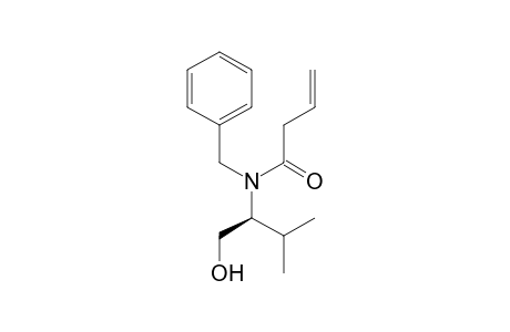 N-Benzyl-N-[(S)-1'-hydroxy-3'-methylbutan-2'-yl]-but-3-enamide