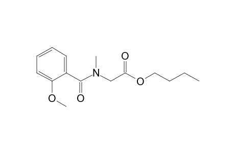 Sarcosine, N-(2-methoxybenzoyl)-, butyl ester