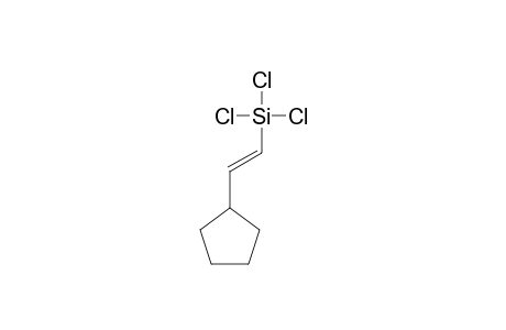 E-2-CYCLOPENTYL-1-TRICHLOROSILYLETHENE