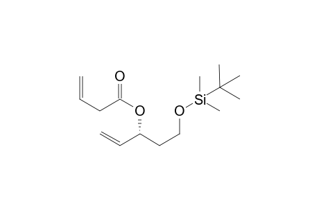 (R)-5-(tert-Butyldimethylsiloxy)pent-1-en-3-yl But-3-enoate