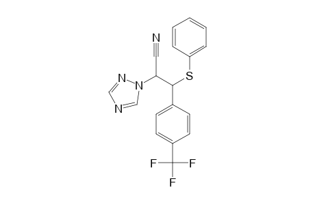 1H-1,2,4-Triazole-1-acetonitrile, alpha-[(phenylthio)[4-(trifluoromethyl)phenyl]methyl]-