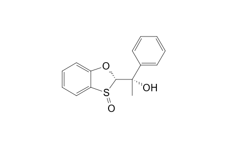 [2S]-2-[(1S)-1'-Phenyl-1'-hydroxyethyl]-1,3-benzoxathiol-3(2H)-oxide